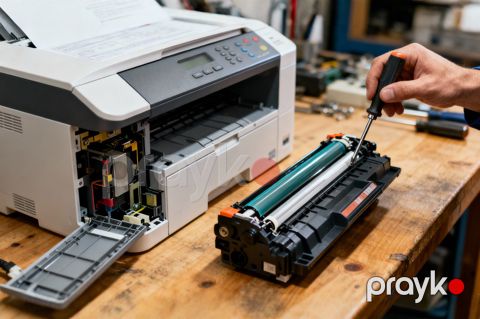 Printer təmiri və kartric doldurulması — Bakı
