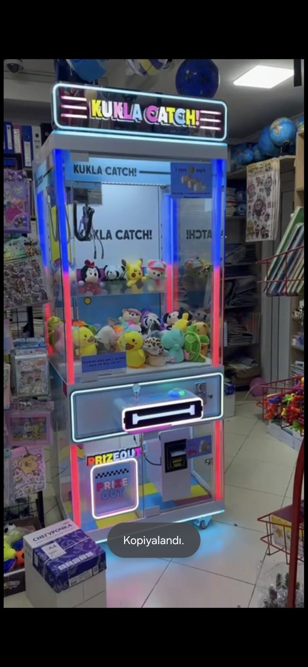 Kukla Catch maşını — yeni