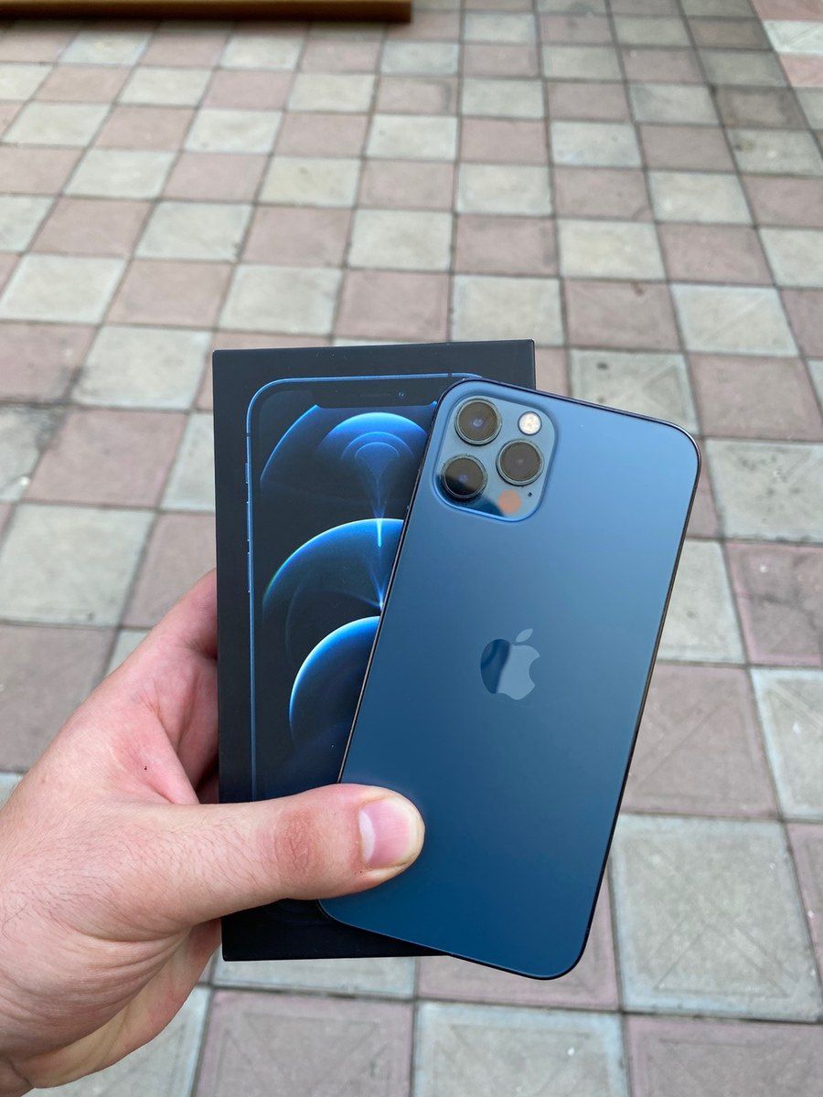 Apple iPhone 12 Pro Pacific Blue 128GB/6GB — Mallar, Bakı