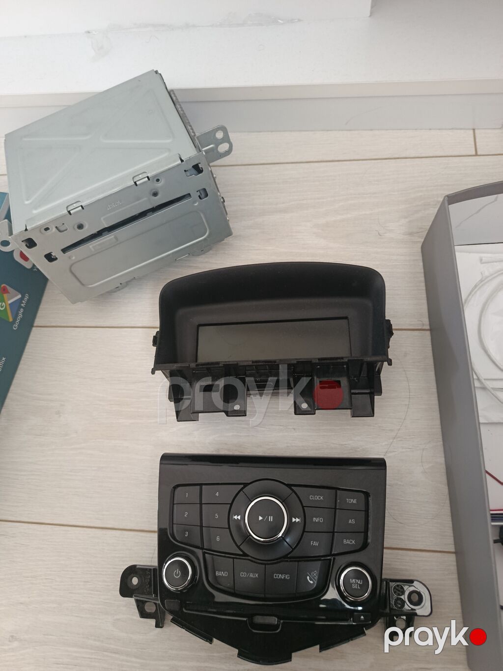 Chevrolet Cruze üçün orijinal multimedia/radio sistemi komplekti — Elektronika, Digah (2)