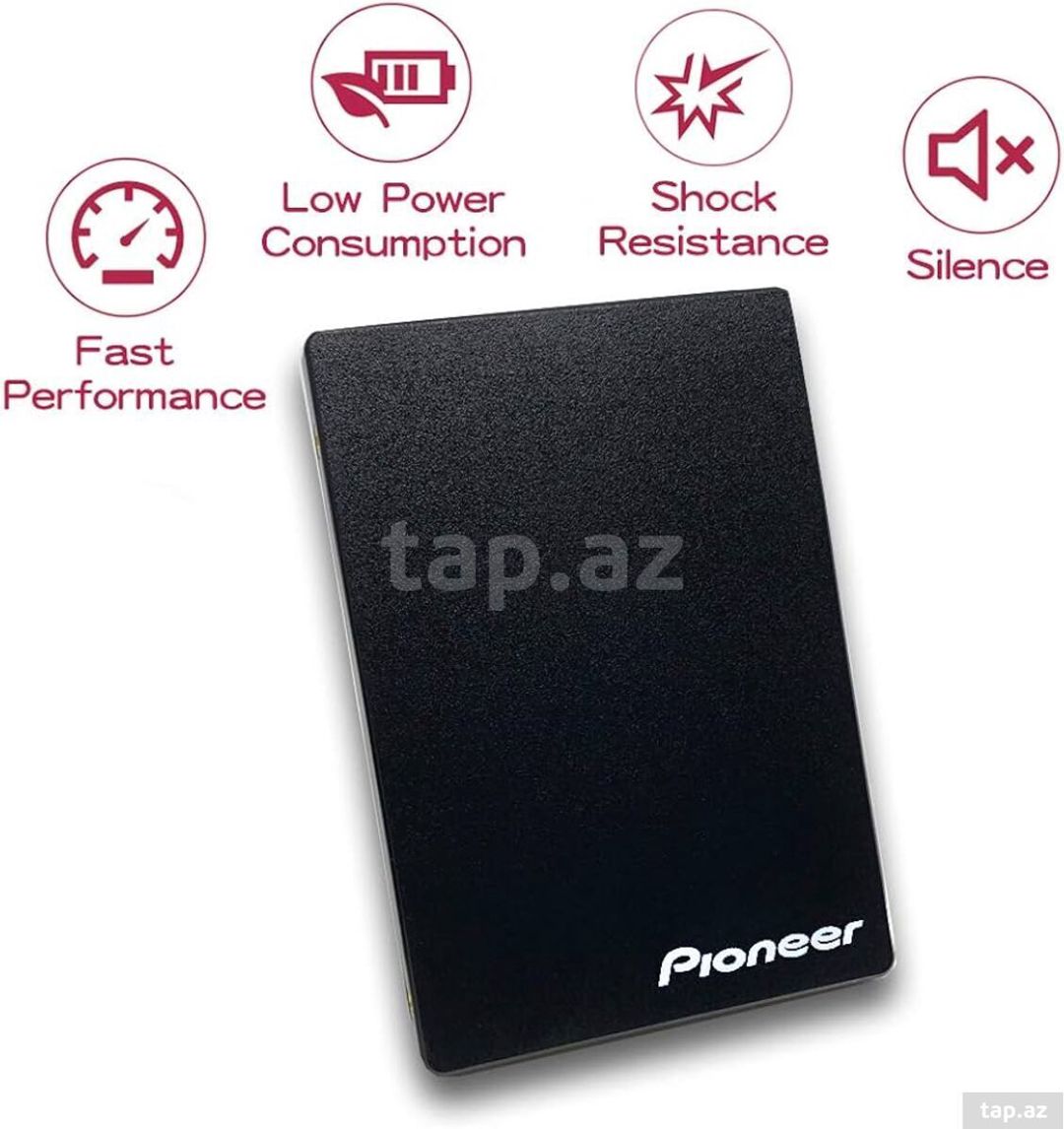 Pioneer 3D NAND Internal SSD 256GB - 2.5"/ SATA 3/6 GB/s SSD — Elektronika, Bakı