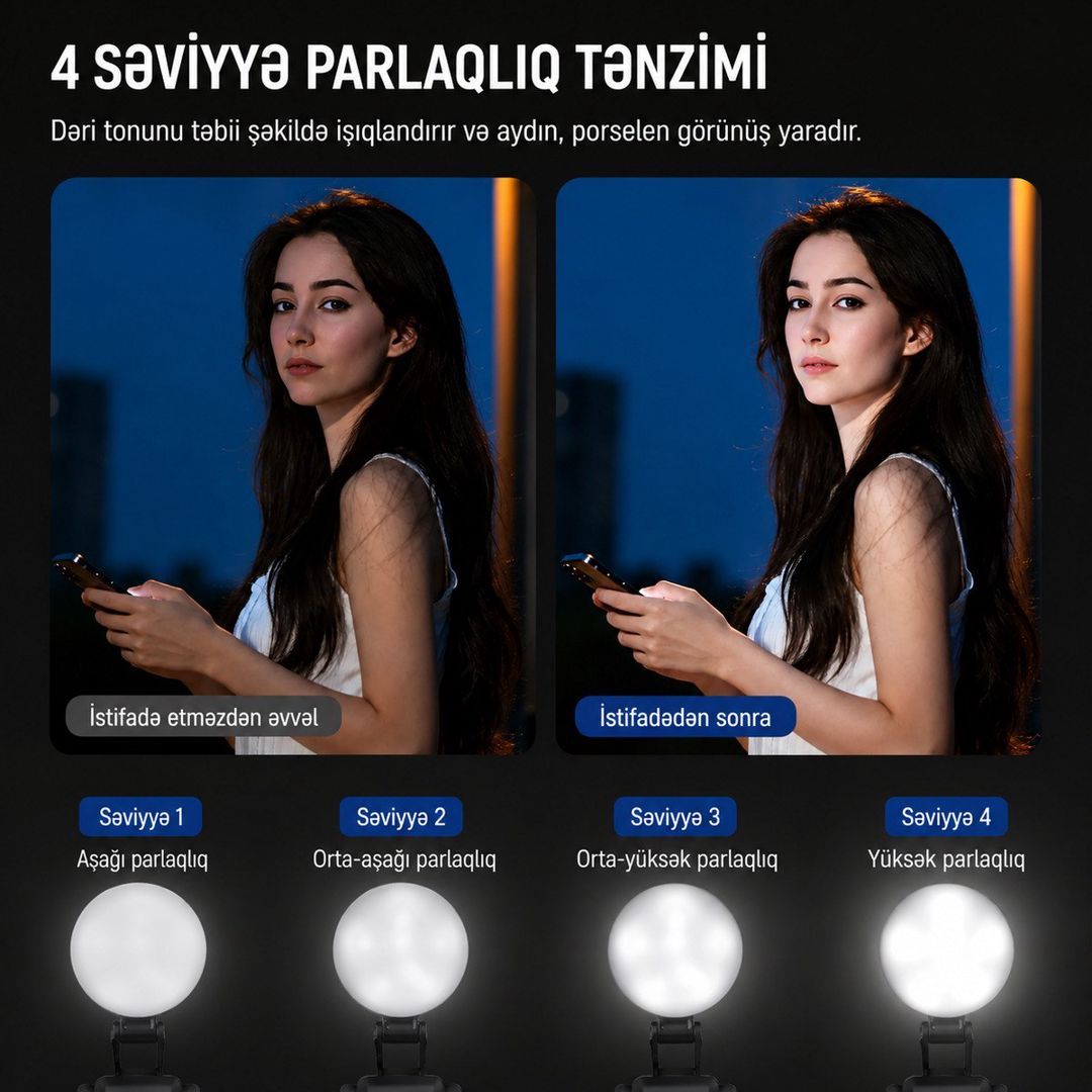 Neewer M29 DJI OSMO Pocket 4 işığı — Elektronika, Bakı (7)