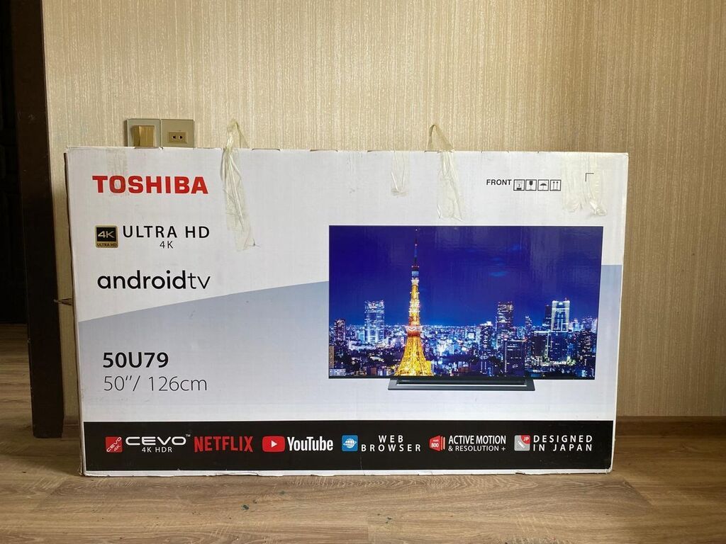 Yeni Televizor Toshiba LCD 50" 4K (3840x2160), Ünvandan götürmə — Televizorlar, Bakı (3)