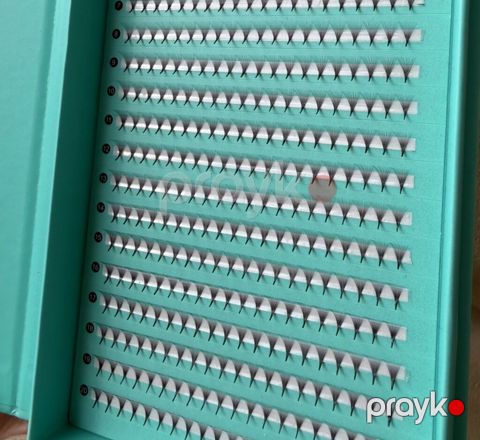 Hazır kirpiklər 400 ədəd - 30 ₼ Uzunluq - 8mm Qalınlıq - 14D Son 1