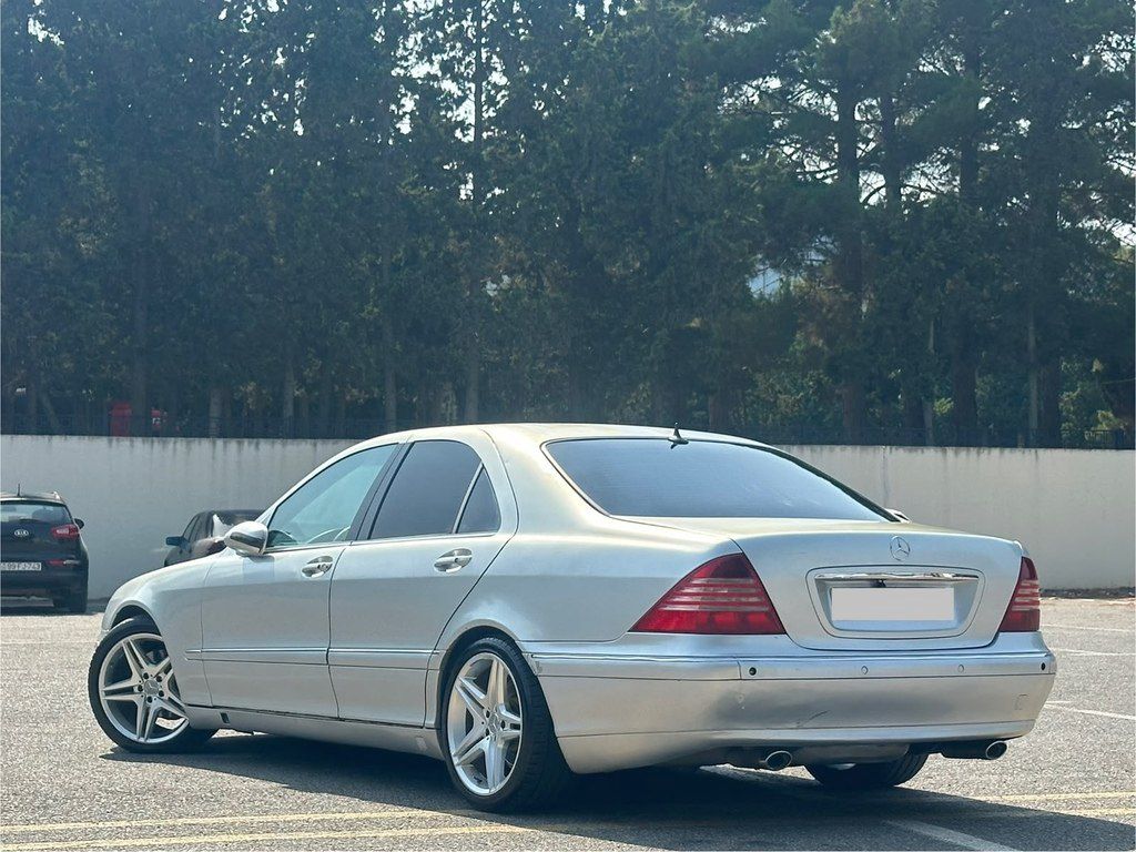 Mercedes S 320, 3.2 L, 2000 il, 400 000 km — Avtomobillər, Sumqayıt (7)