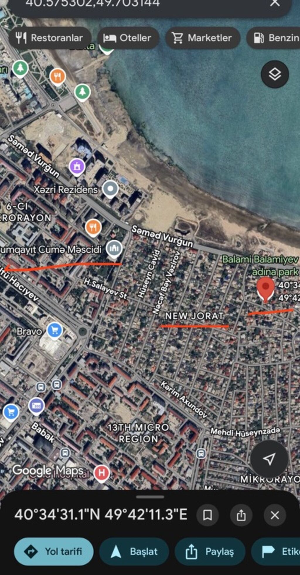 For sale: land, 3 sot — Torpaq, Saray (4)