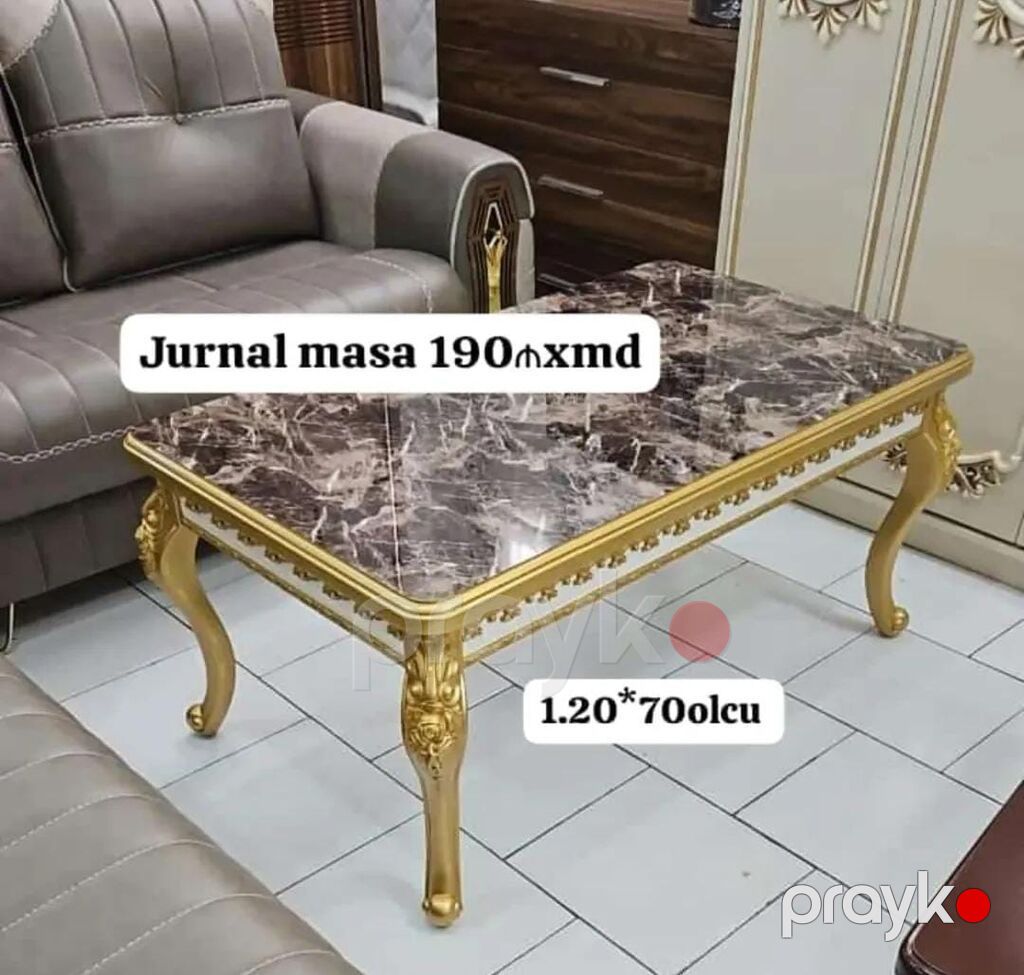 Düz masa, Açılmayan, Təkərsiz — Jurnal masaları, Bakı (9)