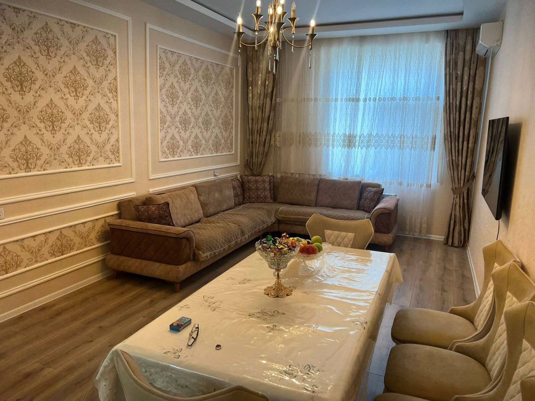 İcarəyə verilir 2 otaqlı yeni tikili 90 m² — Mənzil, Bakı (5)