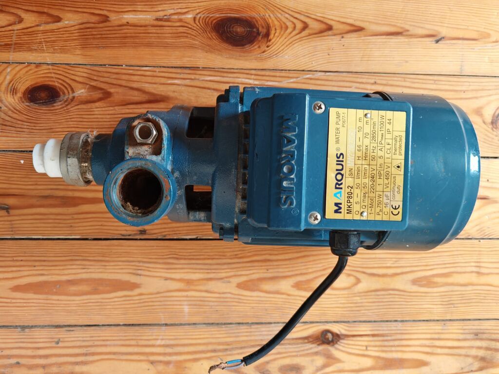 Marquis MKP80-2 su nasosu - Tip: Mərkəzdənqaçma (centrifugal) su — Mallar, Xırdalan (8)