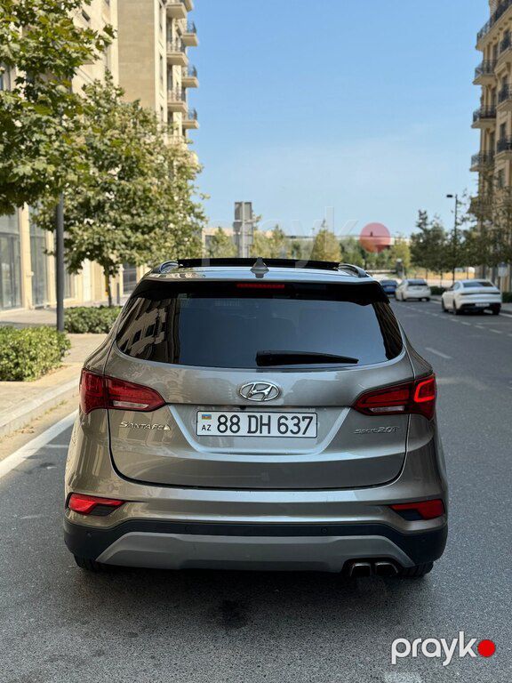 Hyundai Santa Fe, 2.0 L, 2018 il, 195 900 km — Avtomobillər, Bakı (2)