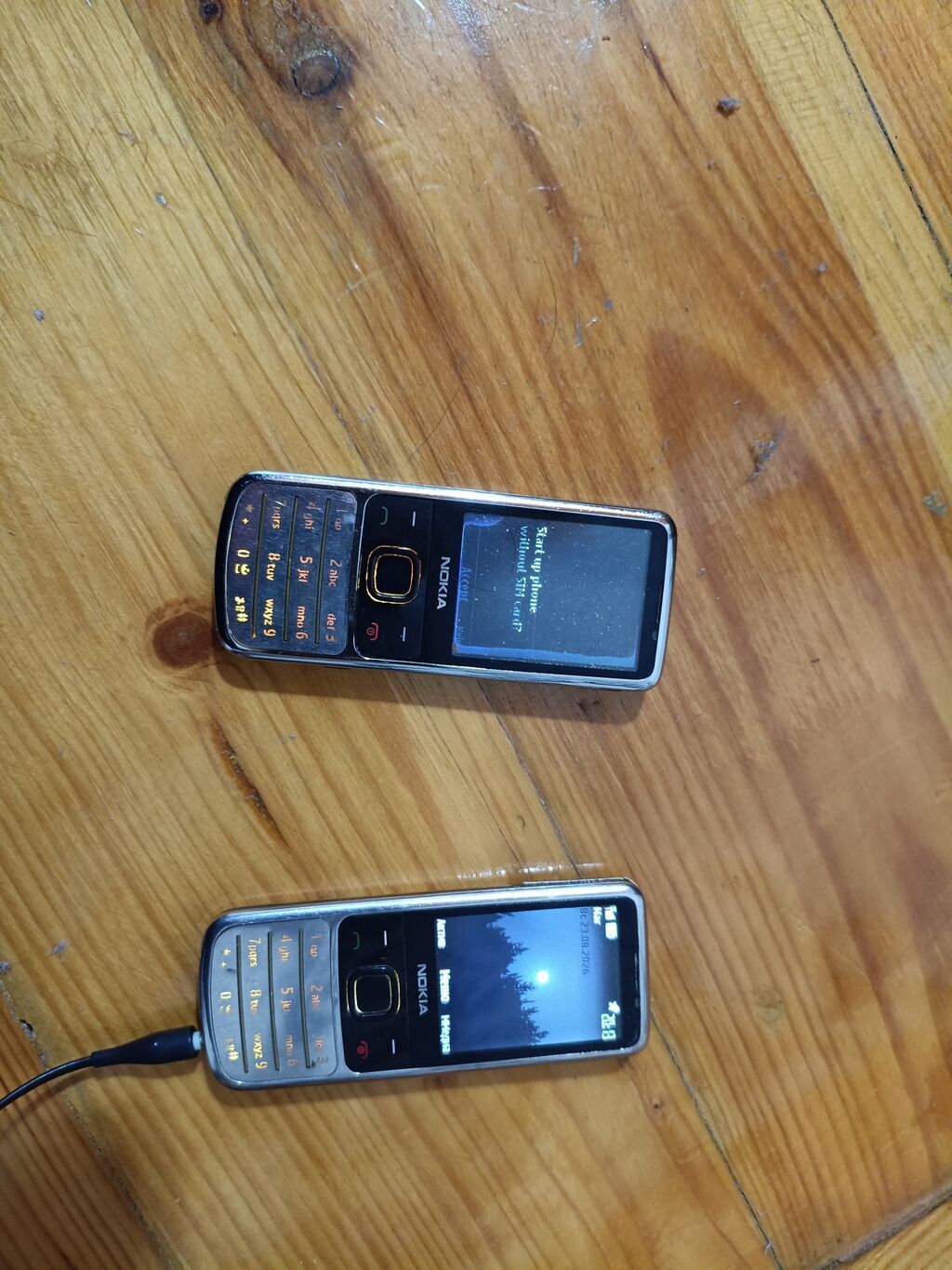 Nokia 6700 Slide, < 2 GB Memory Capacity, rəng - Gümüşü, Düyməli — Nokia, Masazır