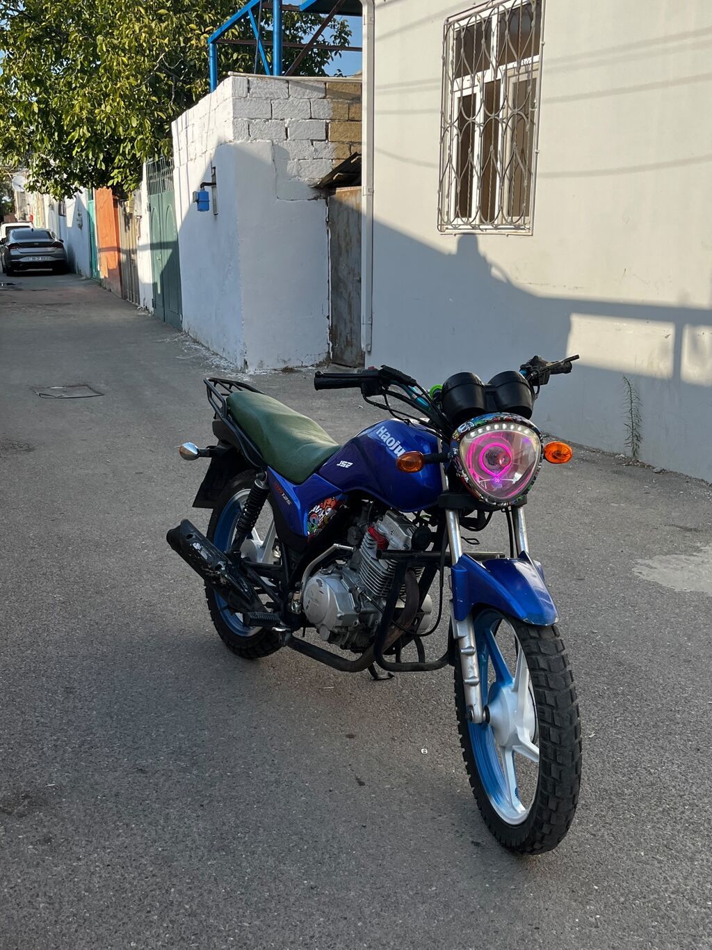 Haojue - klasik, 130 sm3, 2017 il, 22650 km — Motosikletlər, Xırdalan