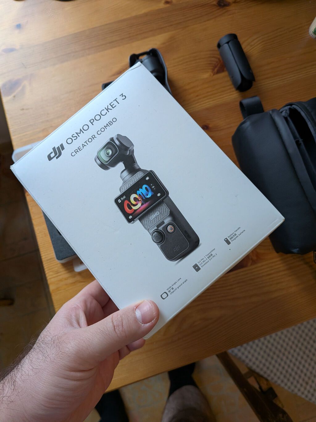 DJI Osmo Pocket 3 seti - Kompakt 3-oxlu stabilizasiya olunan kamera — Elektronika, Bakı (5)