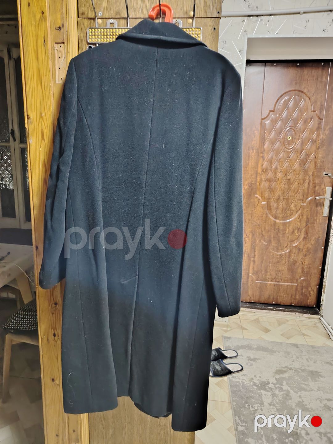 Qadın paltosu, qara, L ölçüsü — Palto, Bakı (2)