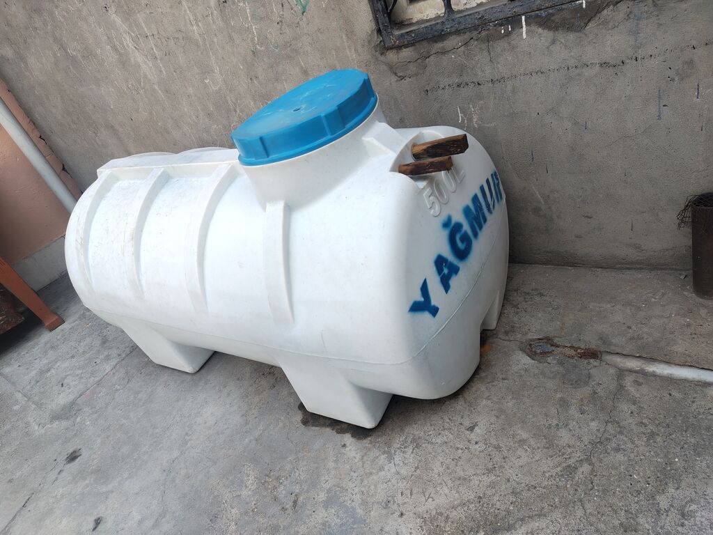 Bak, Plastik, 500 l l, İşlənmiş, Ünvandan götürmə — Mallar, Bakı