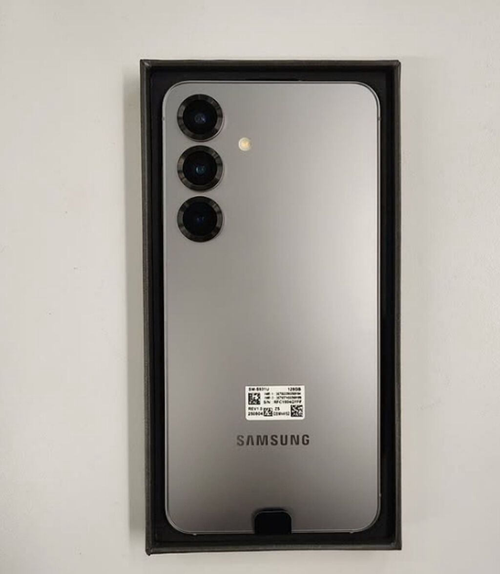 Samsung Galaxy S25, 256 GB, Zəmanət, İki sim kartlı, Sənədlərlə