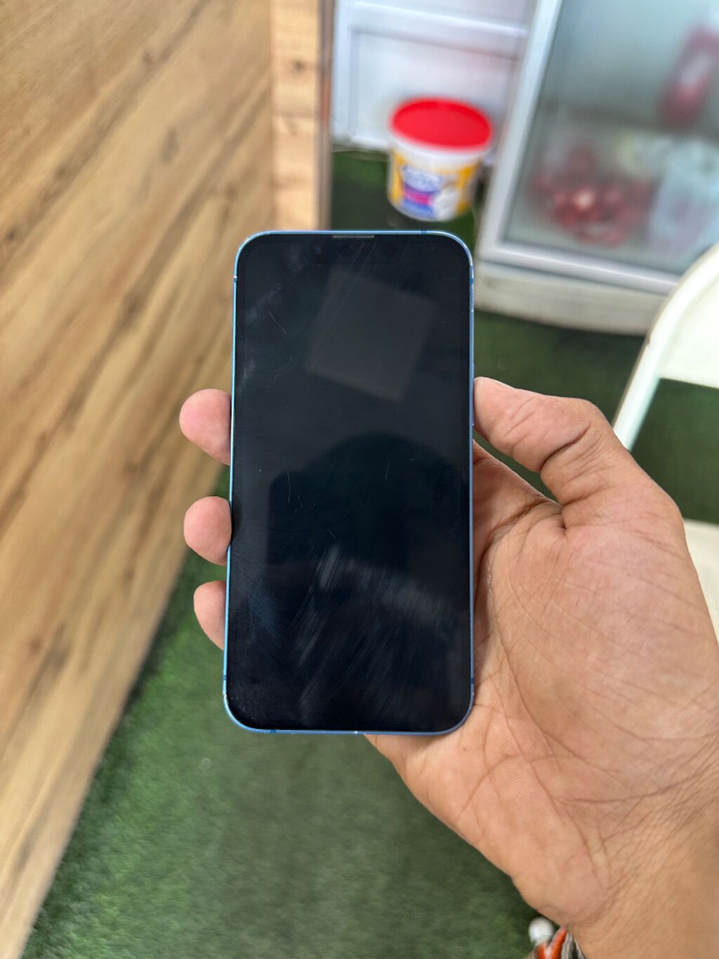 IPhone 13 mini, 128 GB, Blue Titanium — Apple iPhone, Bakı (2)