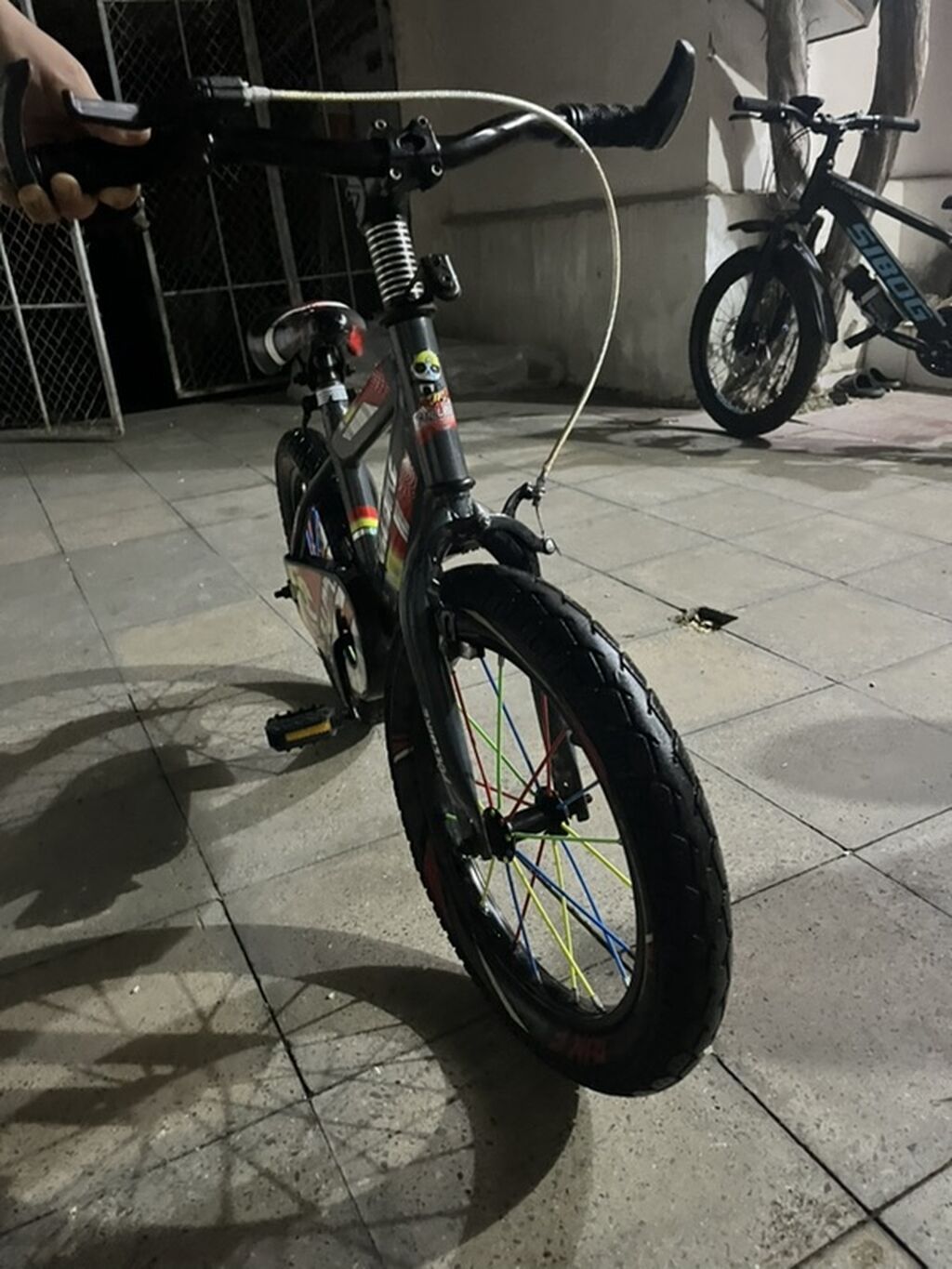 Uşaq velosipedi – FULL BIKE dizaynı - Təkər ölçüsü: təxminən 16 düym — Uşaq velosipedləri, Bakı (4)