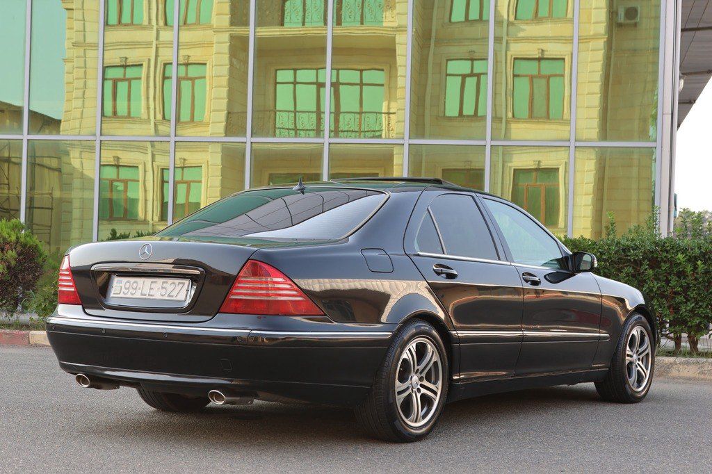 Mercedes S 320, 3.2 L, 2000 il, 326 236 km — Avtomobillər, İmişli (7)