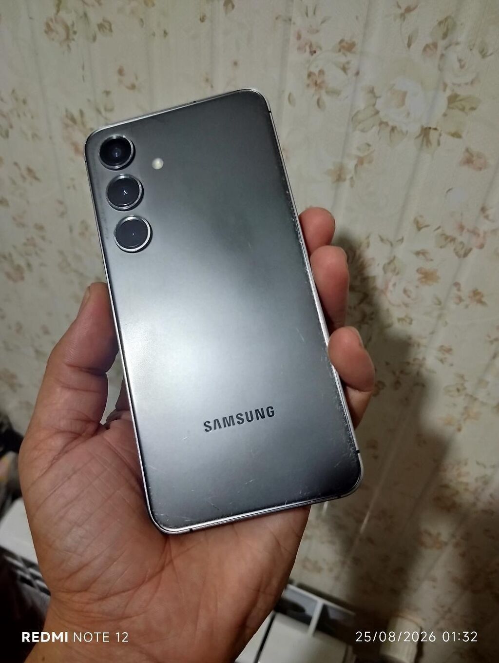 Samsung Galaxy S24, 256 GB, rəng - Boz, Barmaq izi — Samsung, Bakı (3)