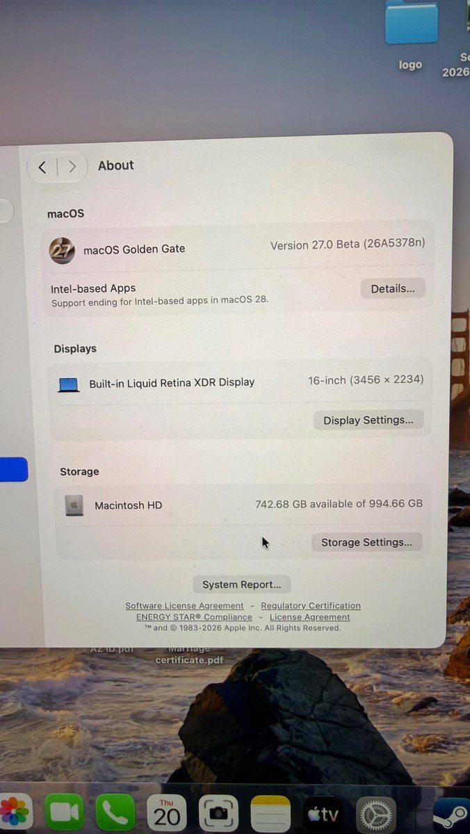 Macbook Pro M4 Max 16” 48/1 TB — Elektronika, Bakı (5)