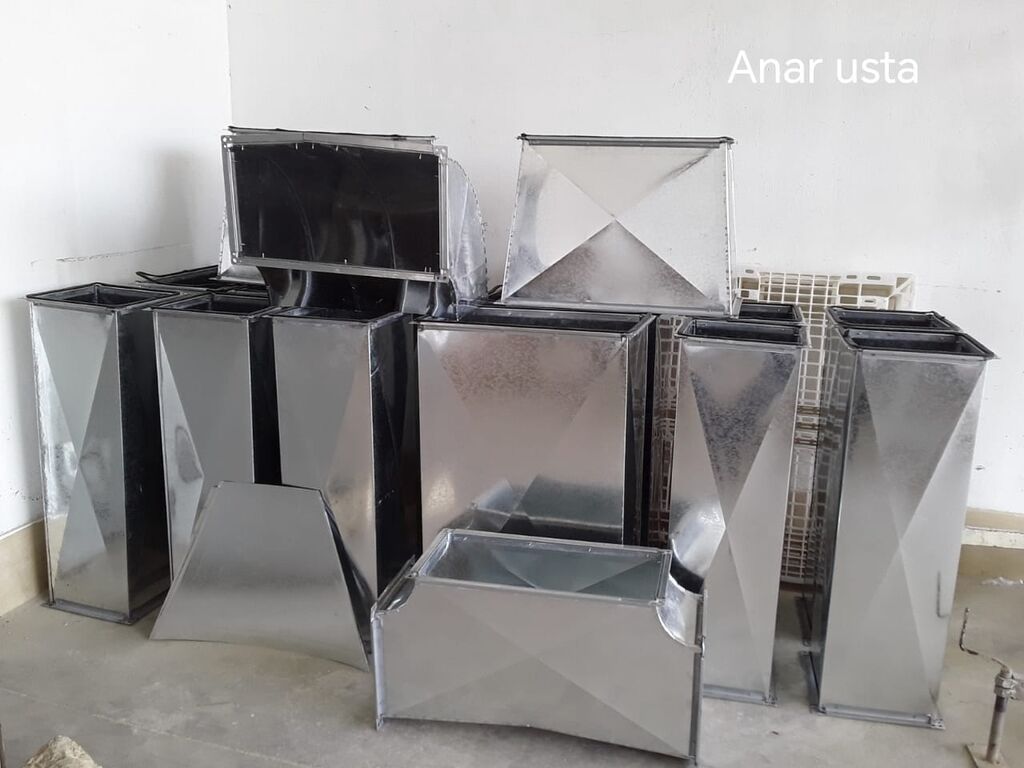 Havalandırma kanalları və aspirasiya sistemlərinin hazırlanması və quraşdırılması