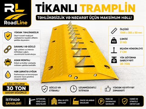 Tikanlı tramplin 30T