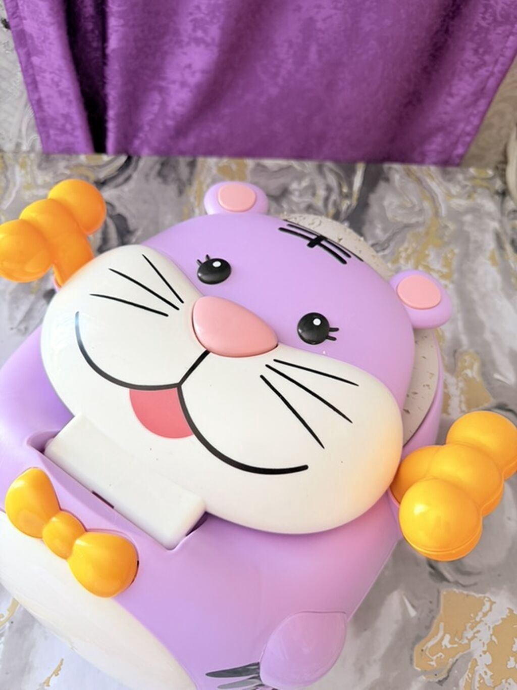 Uşaq üçün təlim oturacağı (potty) – Baby Babie brendi, bənövşəyi — Mallar, Digah