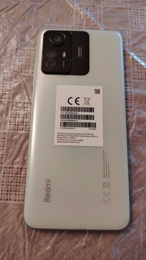 Xiaomi Redmi Note 12S – smartfon - Model: Redmi Note 12S (qutu