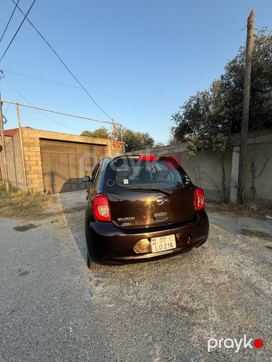 Nissan March, 2015 il — Avtomobillər, Bakı (3)