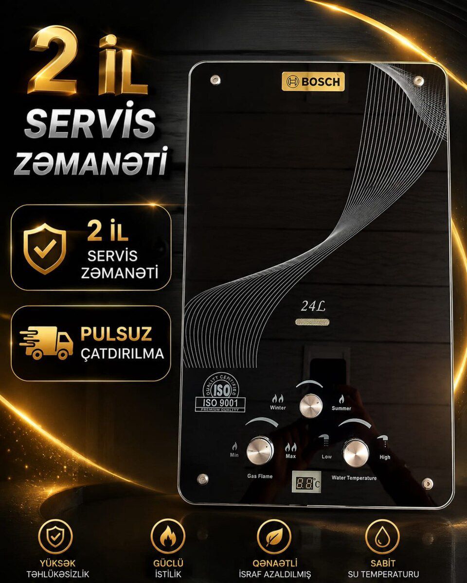 Su qızdırıcı Bosch 24 lt — Mallar, Bakı
