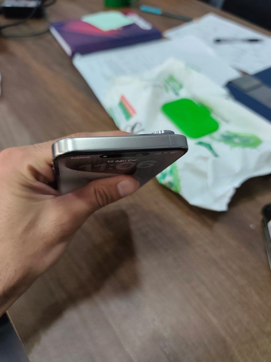 Apple iPhone 15 Pro Max Black Titanium 256GB/8GB — Telefonlar və qadjetlər, Bakı (5)