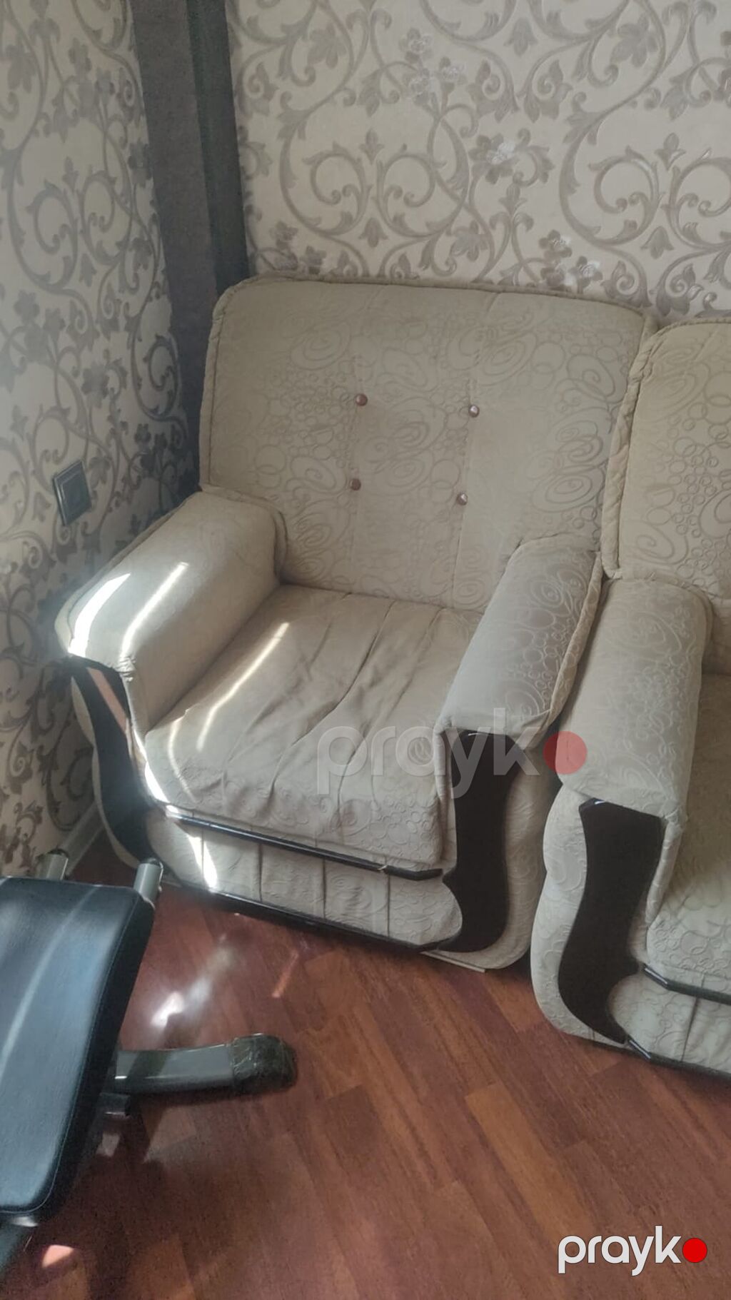 3-lü yumşaq mebel dəsti - Tərkib: 2 ədəd kreslo + 1 ədəd 3 nəfərlik — Mebel, Sumqayıt (4)