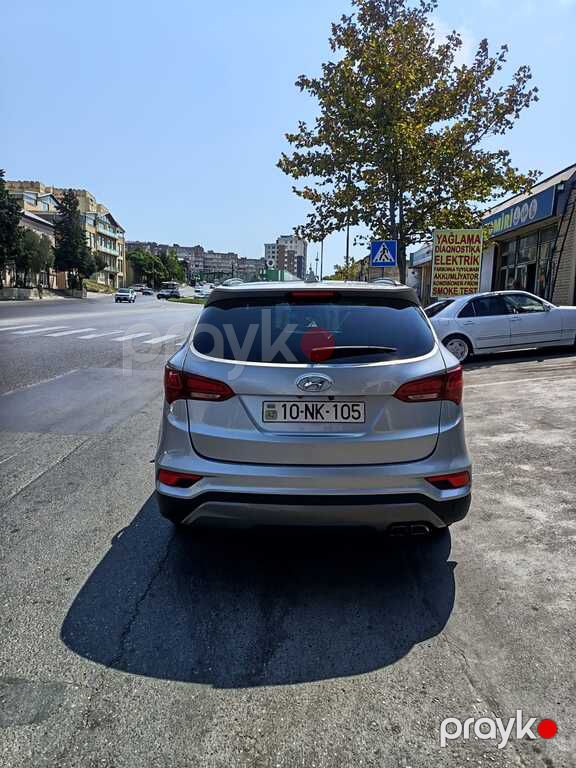 Hyundai Santa Fe, 2.0 L, 2017 il, 239 503 km — Avtomobillər, Bakı (10)