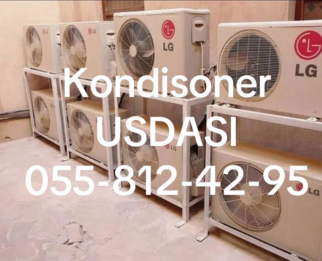 Hər növ kondisonerlərin remontu və digər bacımlar Plata Usdanofqa — Mallar, Bakı