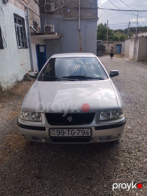 Samand Sedan – gümüşü rəng. - Kuzov: 4 qapılı sedan, arxa parkinq