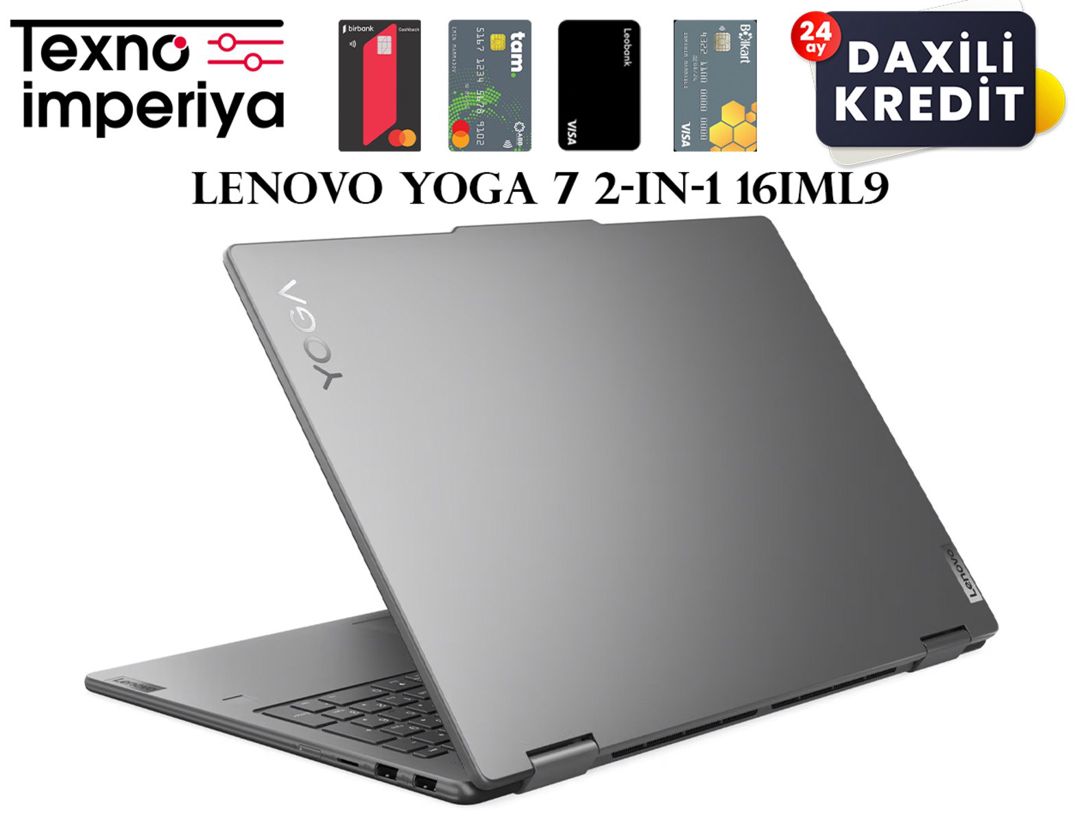 Lenovo Yoga 7 2-in-1 16IML9 83DL0002US — Noutbuklar, Bakı (6)