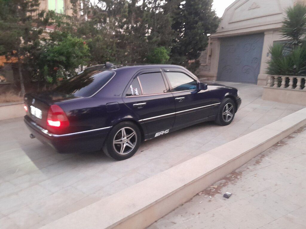 Mercedes C 180, 1.8 L, 1996 il, 383 000 km — Avtomobillər, Bakı (11)