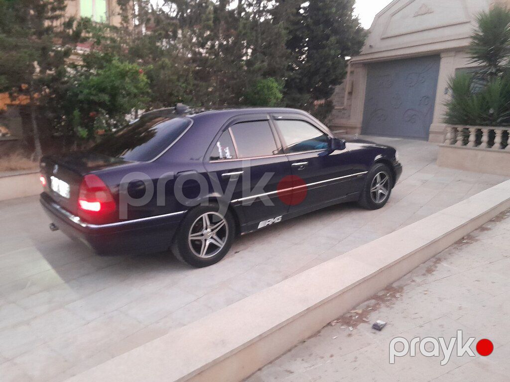 Mercedes C 180, 1.8 L, 1996 il, 383 000 km — Avtomobillər, Bakı (11)