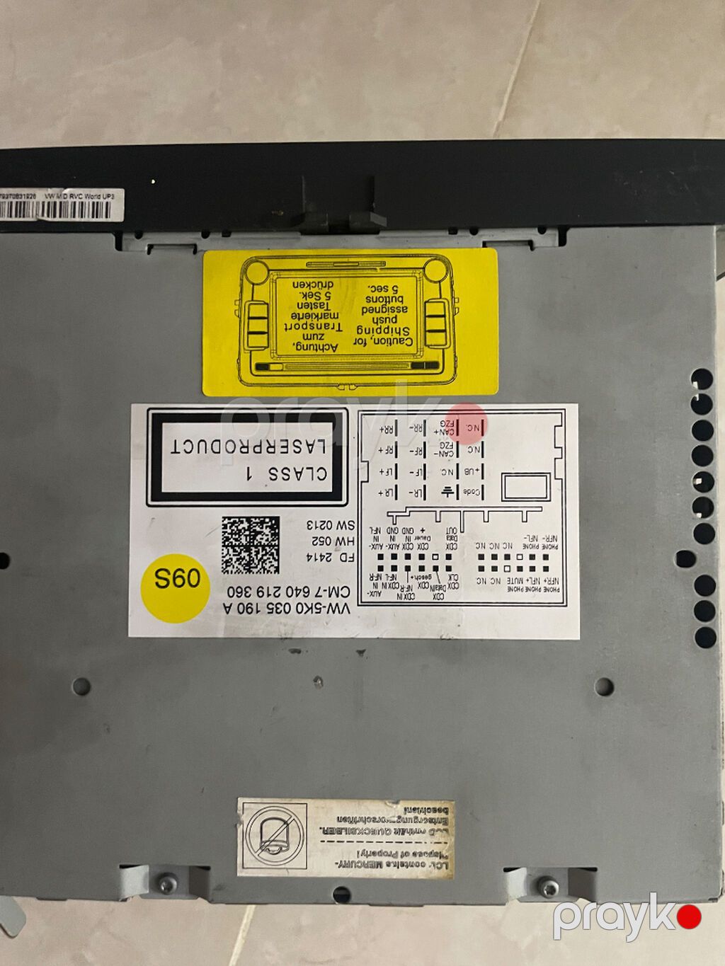 Wolksfagen passat manıtoru "Orijinal Volkswagen RCD 510 maqnitofonu — Avto, Bakı (2)