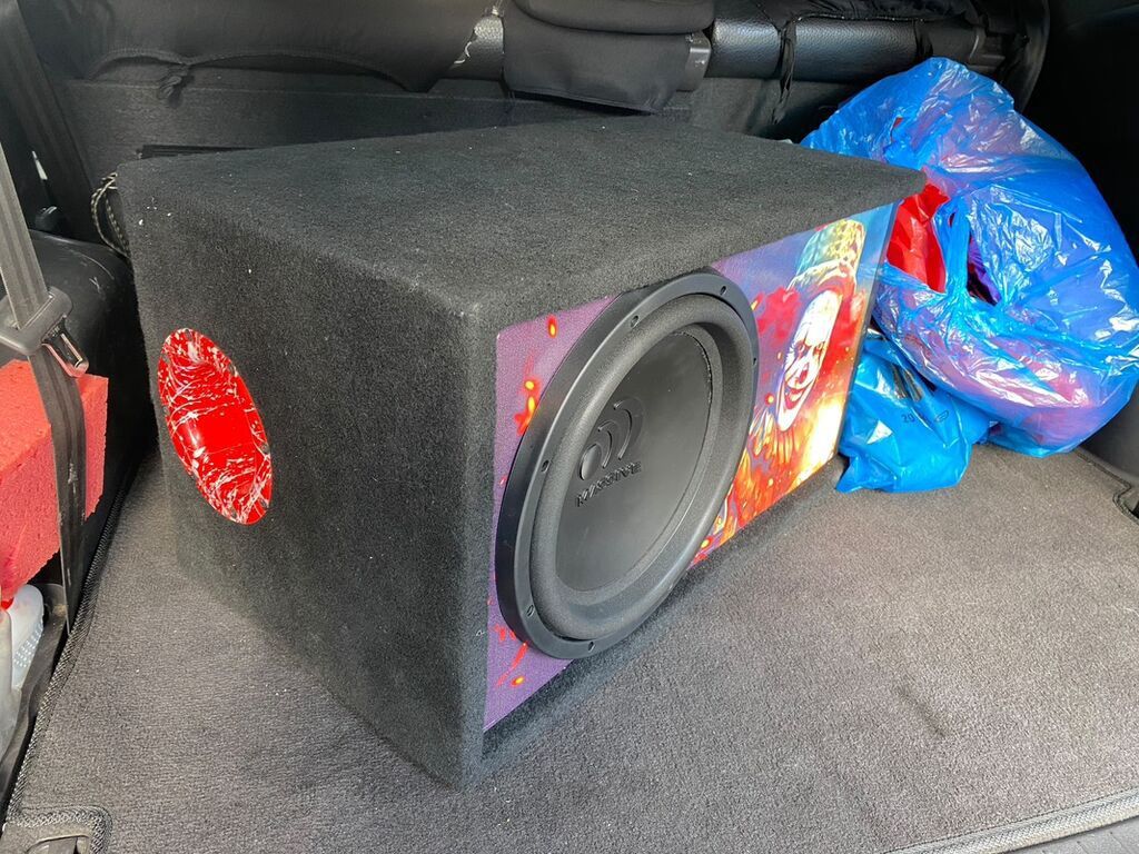 Avtomobil üçün tam audio sistemi - Subwoofer: Massive Audio markalı — Elektronika, Masazır (6)