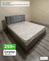 Çarpayı – 160×200 sm - Mexanizm: açılmayan, bazasız - Komplekt: 1 — Mebel