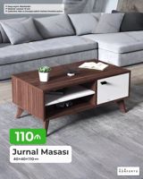 Dördbucaq masa, Açılmayan, Təkərsiz, Sadə laminat, Zəmanətsiz — Furniture