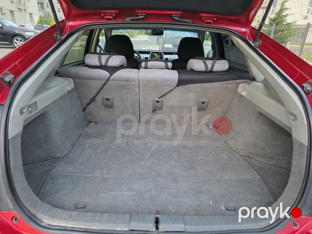 Toyota Prius (2-ci nəsil) hibrid hetçbek - Rəng: qırmızı - Kuzov: 5 — Avtomobillər, Bakı (5)