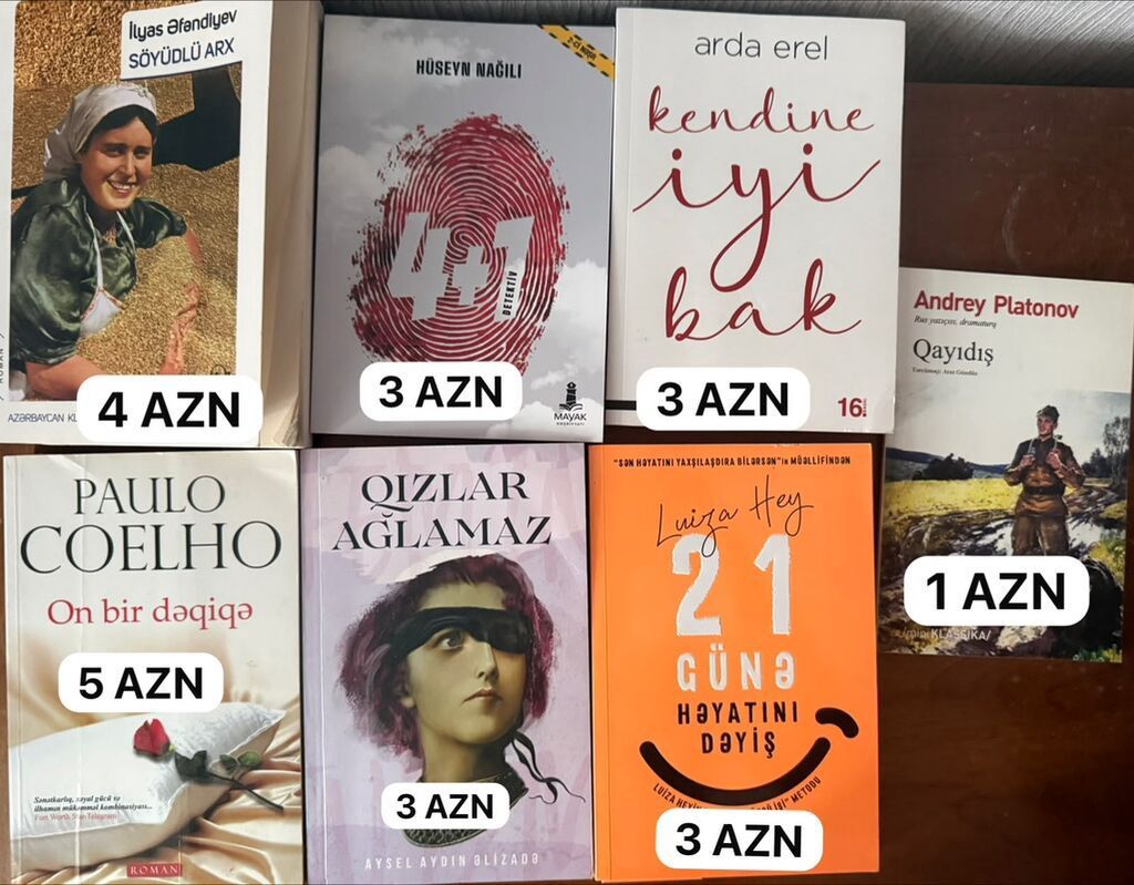 Satılır: müxtəlif dillərdə kitablar toplusu Janrlar: bədii ədəbiyyat — Kitablar və jurnallar, Bakı