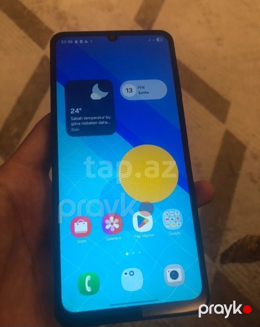 Samsung Galaxy A14, 64 GB, rəng - Boz, Barmaq izi — Samsung, Bakı (2)