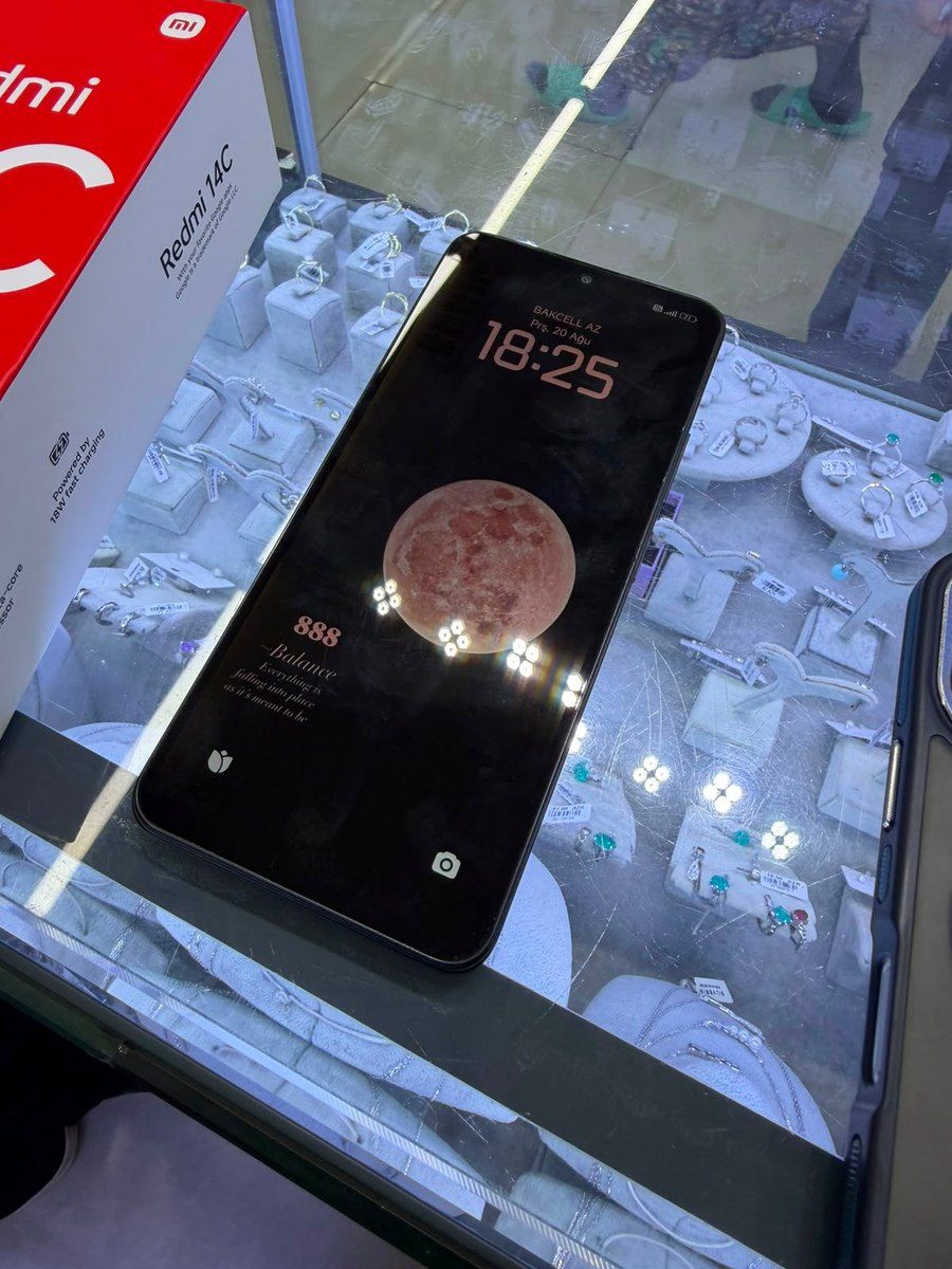 Xiaomi Redmi 14C Midnight Black 256GB/8GB — Smartfonlar, Bakı (3)