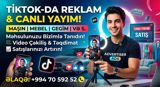 Xidmət: TikTok-da reklam və canlı yayım - Məhsul və xidmətlərinizi — Services