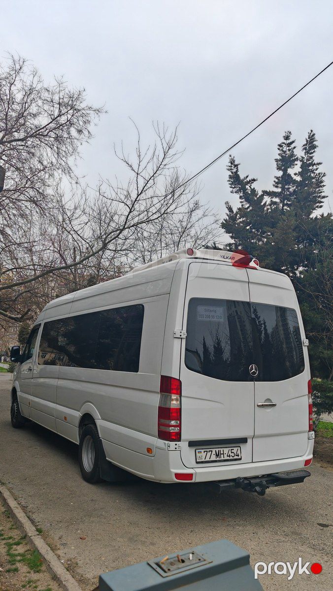 Mercedes Sprinter sifarişi (Qrup və korporativ transfer) — Avtomobil icarəsi, Bakı (12)