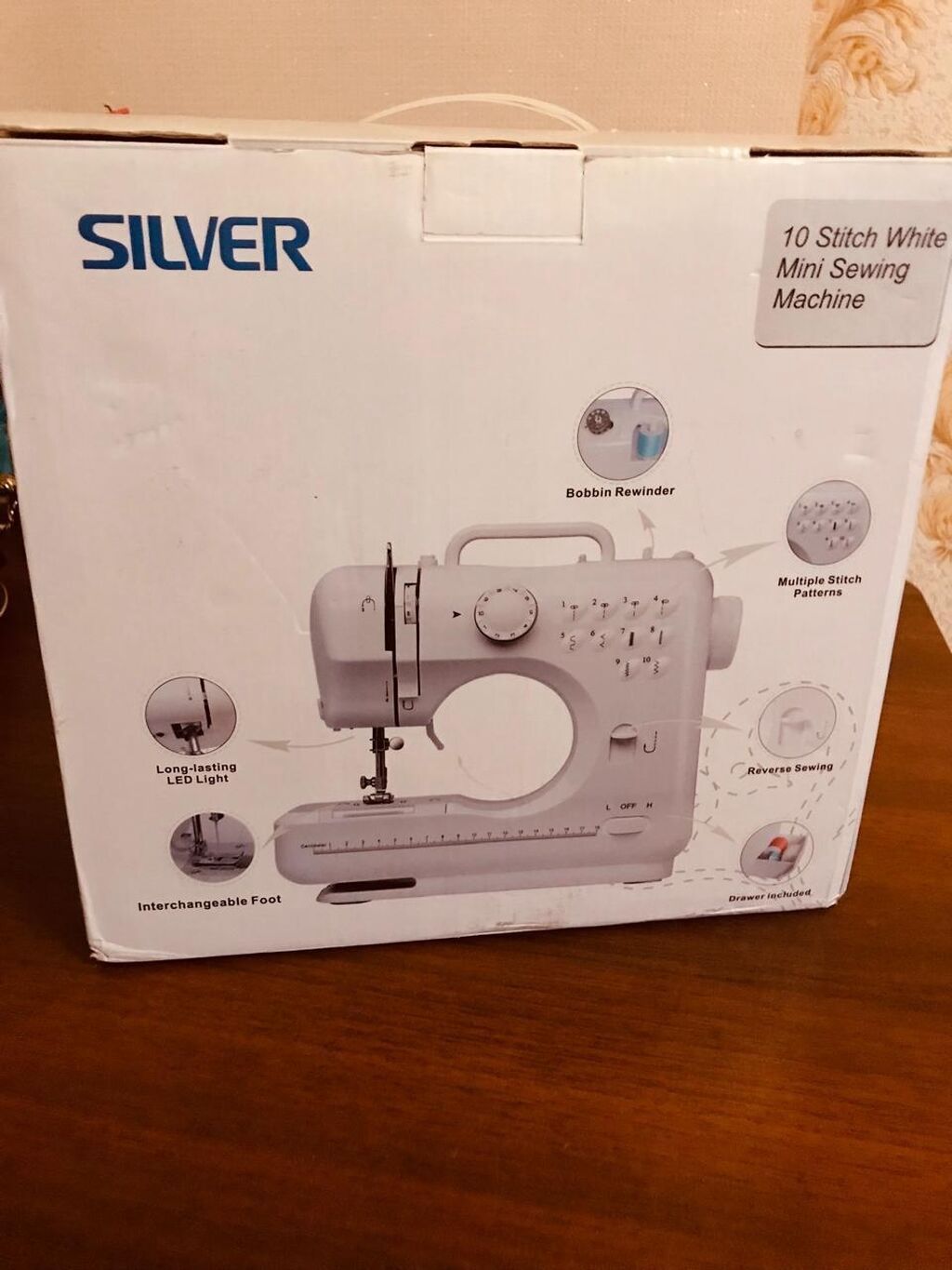 Tikis masini upakofka satilir 160azn badamdar Gunel1SILVER 10 Stitch — Elektronika, Digah